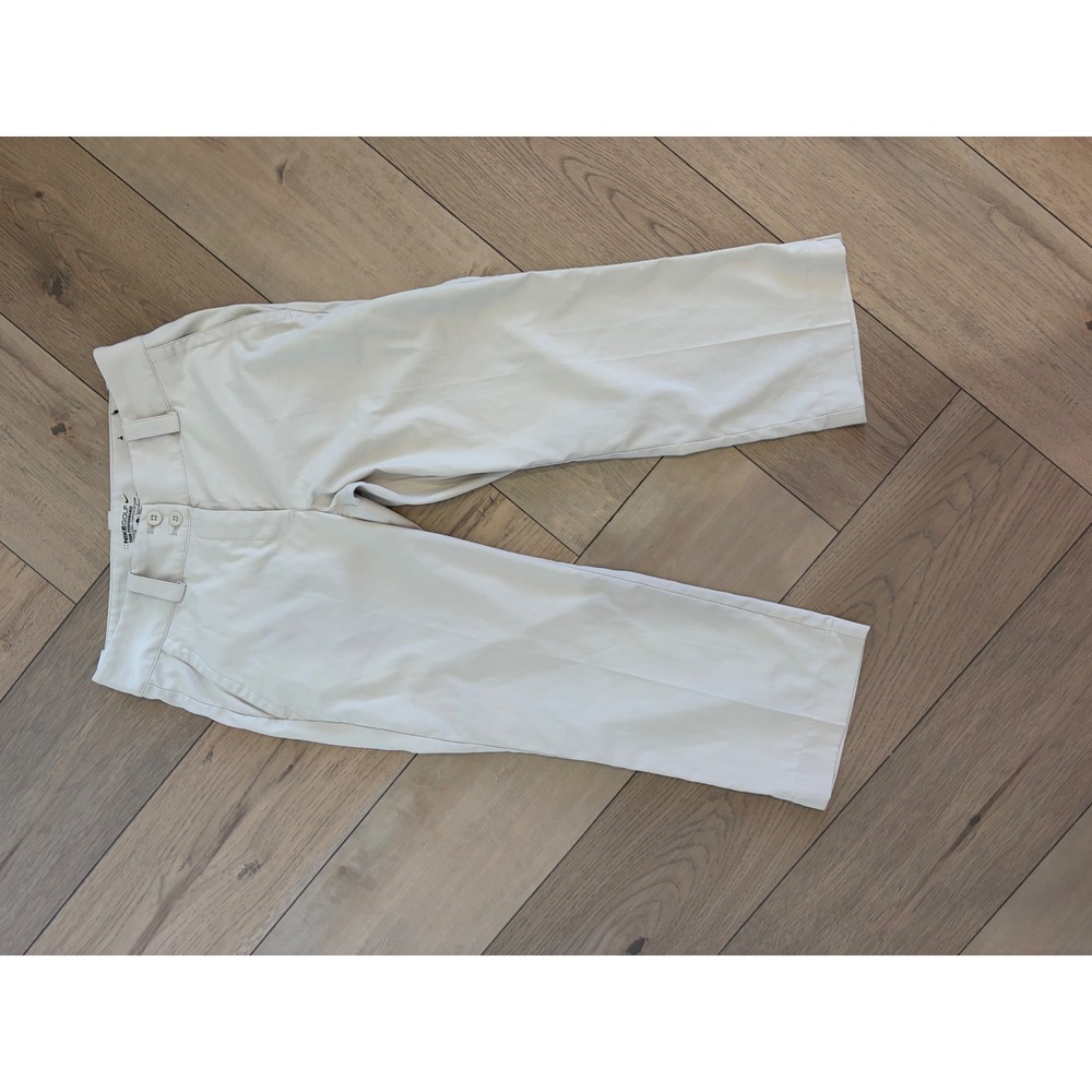 Nike Golf Tour Performance Dri-FIT Cropped Pants Beige Cream Womens 4